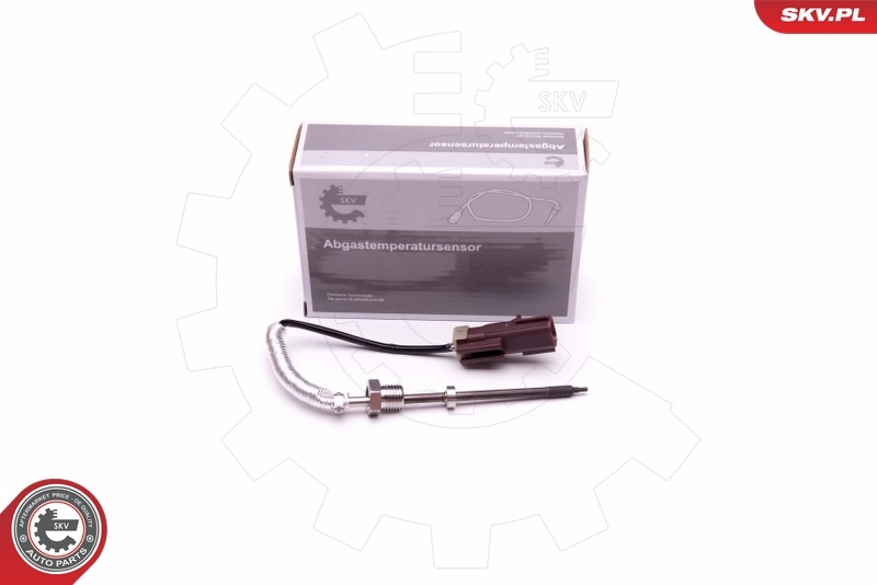 Sensor, exhaust gas temperature